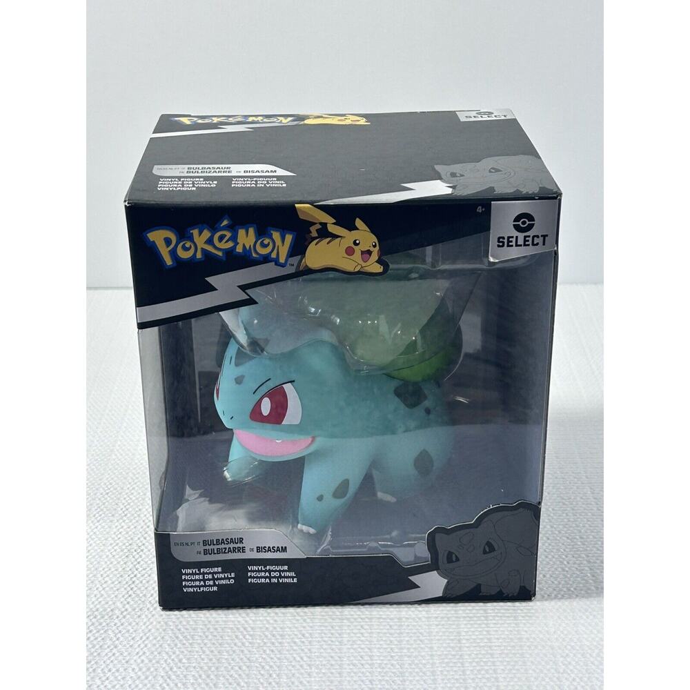 New 2024 Jazwares Pokémon Pokemon Select‎ - Bulbasaur 4" Vinyl Figure Series 1